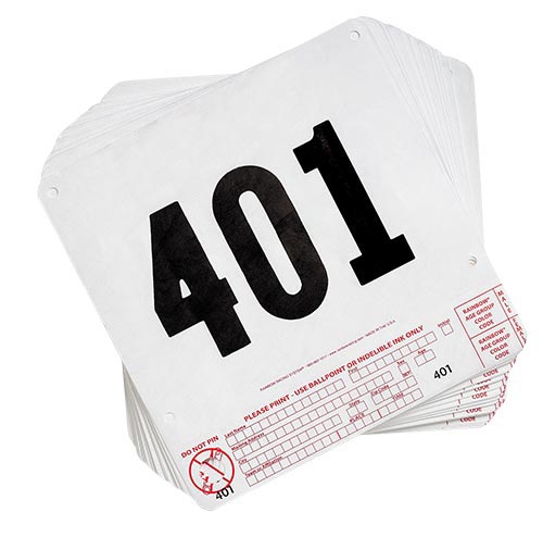 Tear Tag Numbers (401-500)