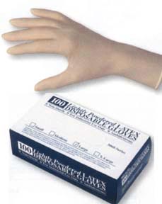 Latex Gloves - Large (Box of 100)