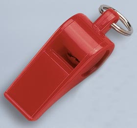 Windsor Clarion Official's Whistle - Red