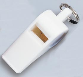 Windsor Clarion Official's Whistle - White